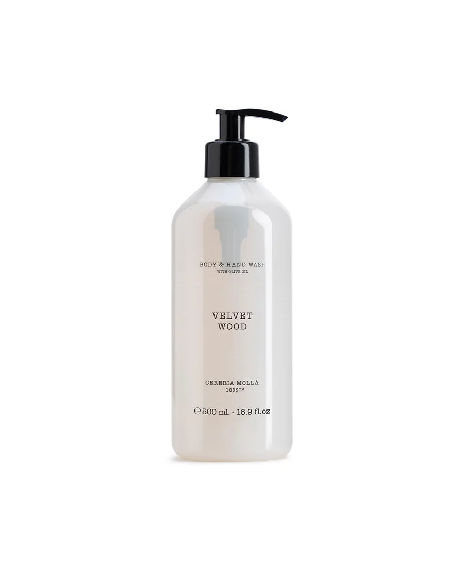 Velvet Wood Hand & Body Soap – 500 ml