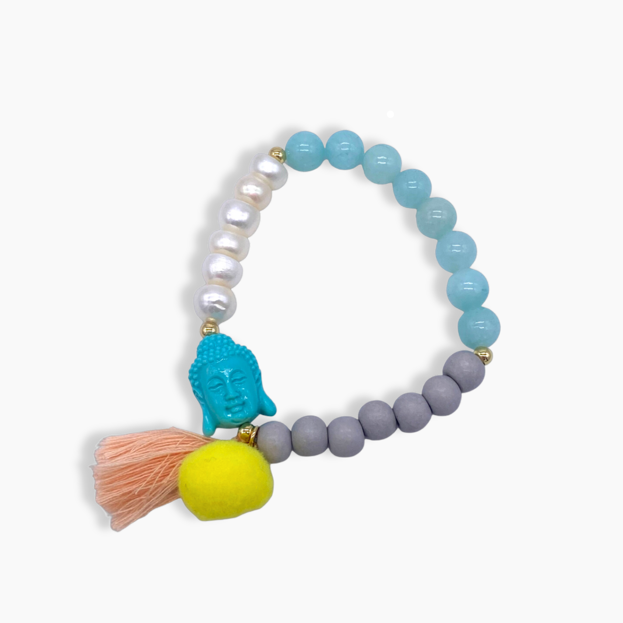 Pearly Buddha Bracelet