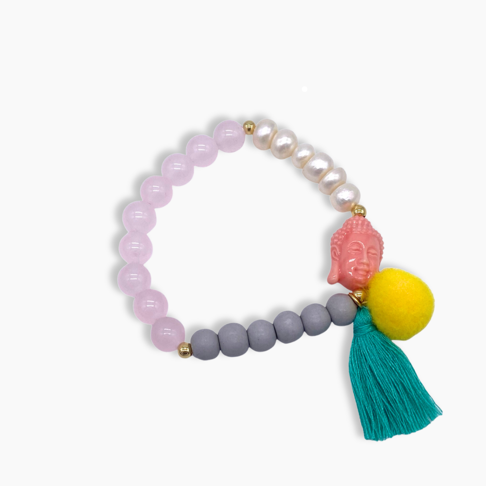 Pearly Buddha Bracelet