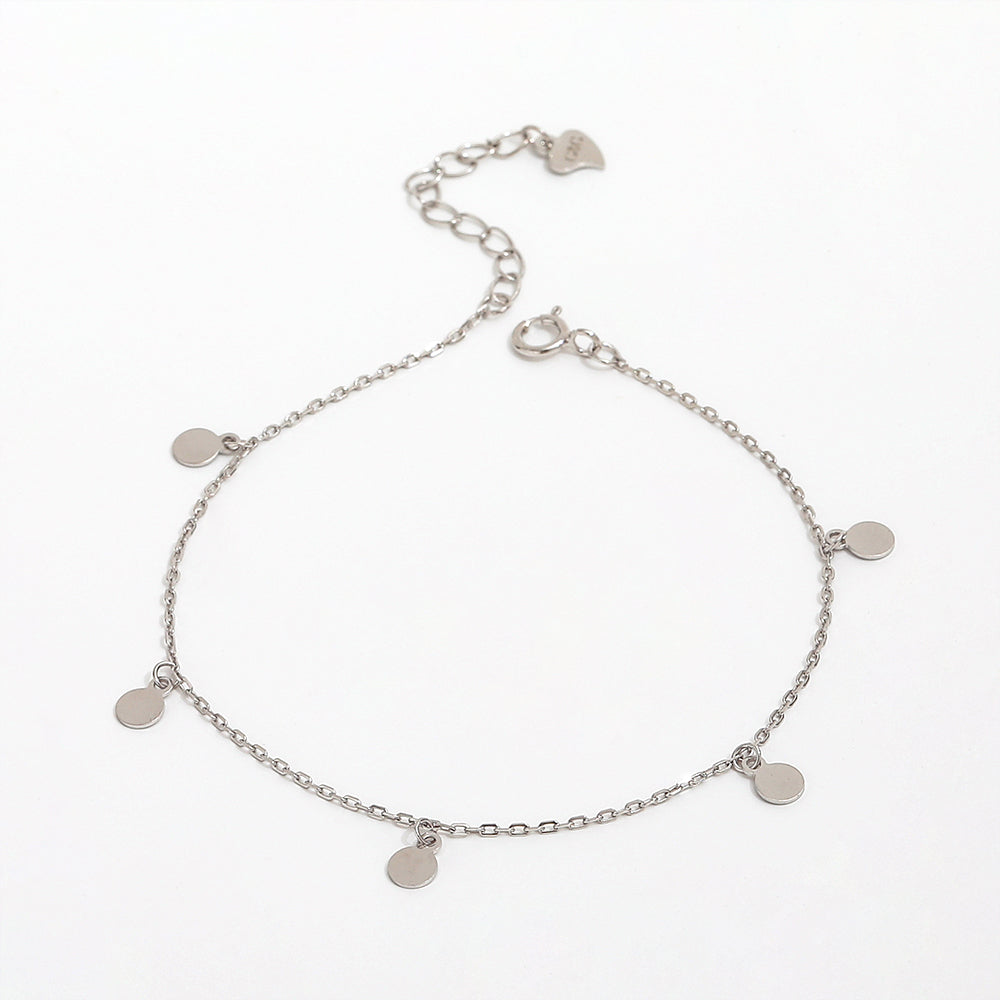 Tiny Coin Anklet
